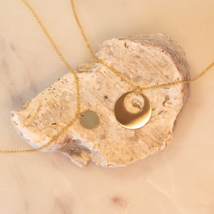 Set stříbrných karma přívěsků pro dva Rivas 99729