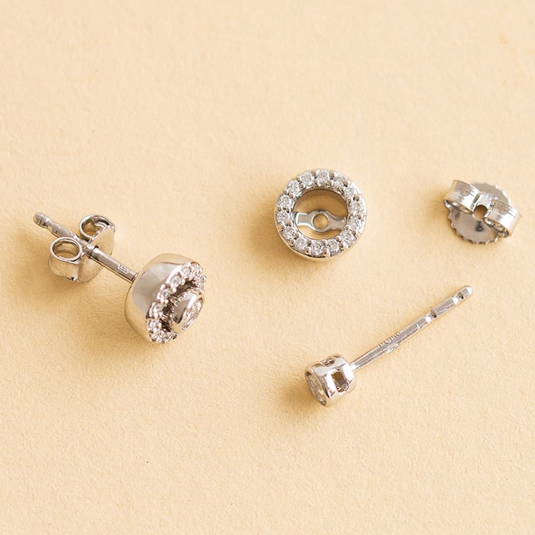 Náušnice 2v1 s diamanty Annabel 120748