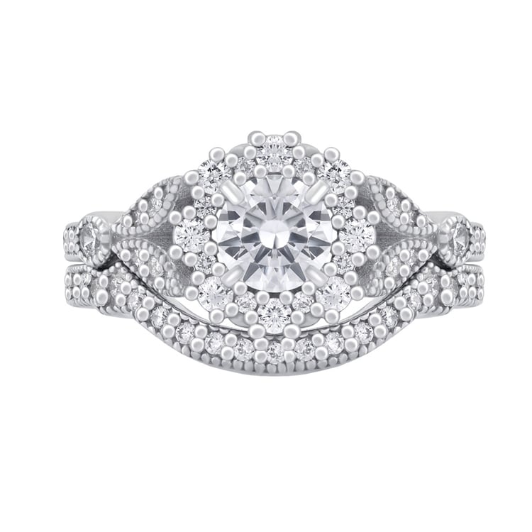 Vintage set prstenů ze zlata