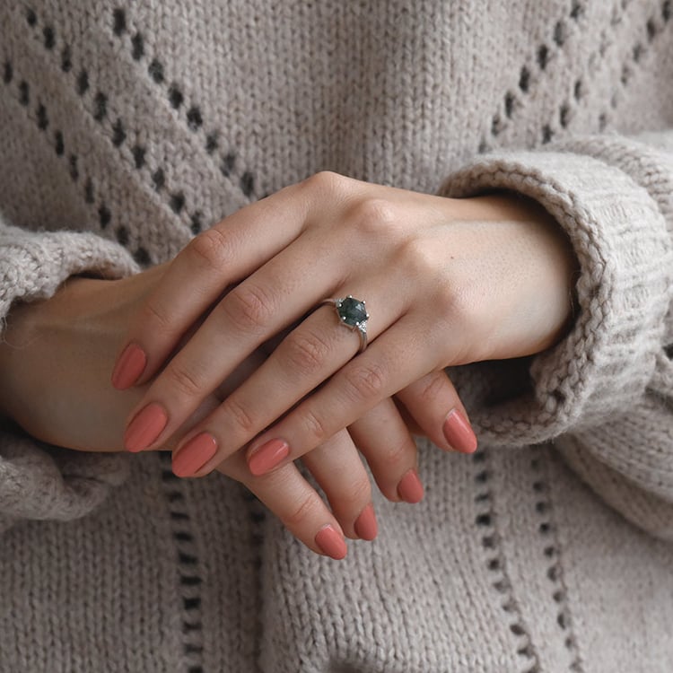 Prsten s achátem 71505