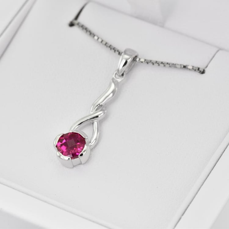 Náhrdelník s rubínem 22463