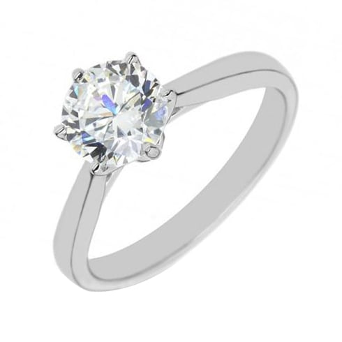 Platinový prsten Valida