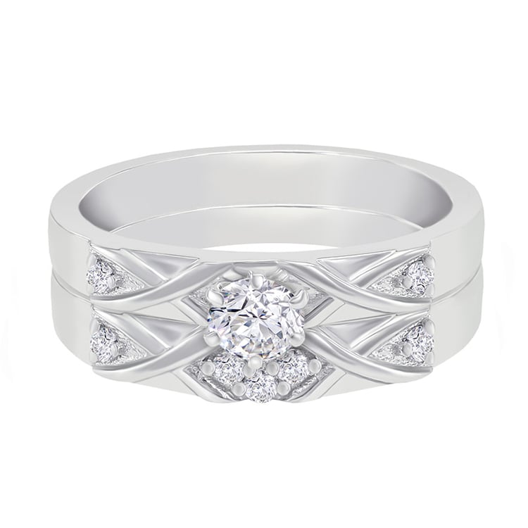 Skvostný set prstenů s diamanty Georgia