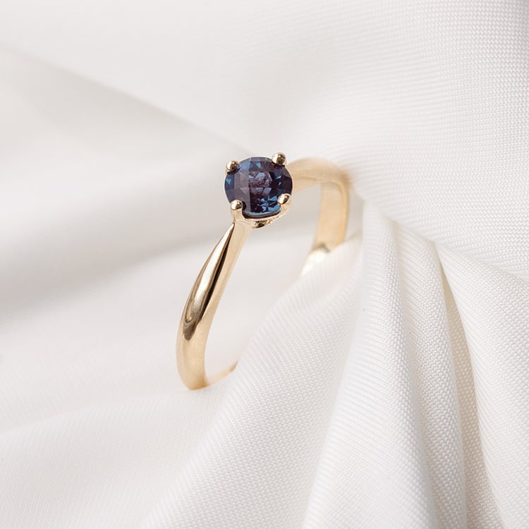 Solitaire prsten s alexandritem Mahiya 122819