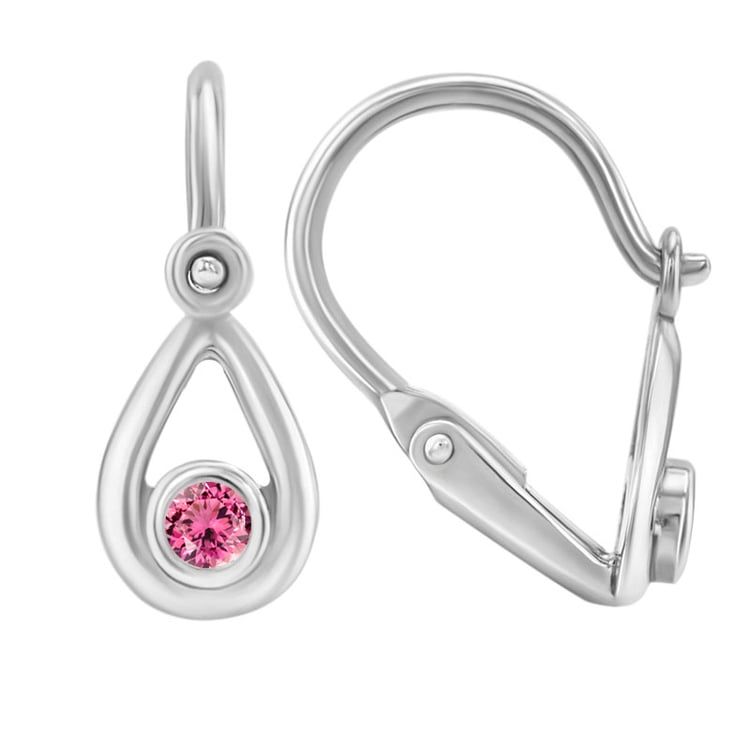 Dětské zlaté náušnice slzy 32351