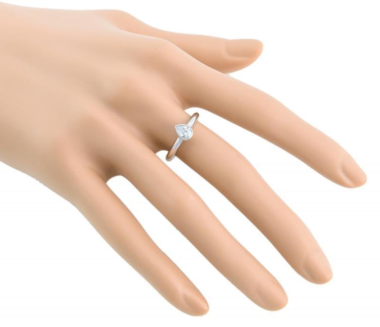 Prsten s diamantem Hema 994