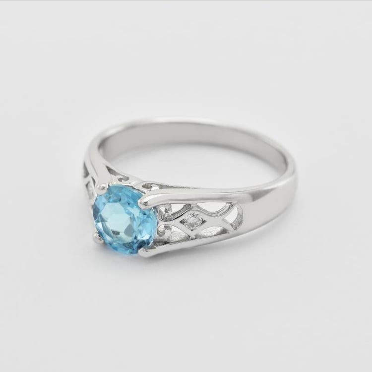 Prsten s topazem 31795