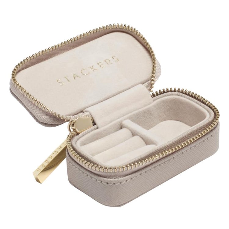 Šedé cestovní pouzdro na šperky 40661