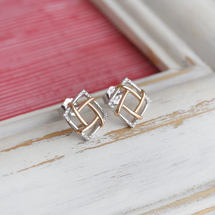 Zlaté náušnice 93433