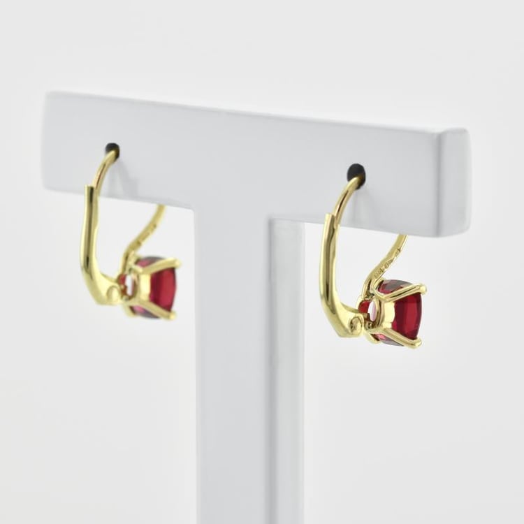 Elegantní náušnice se spinely 44596