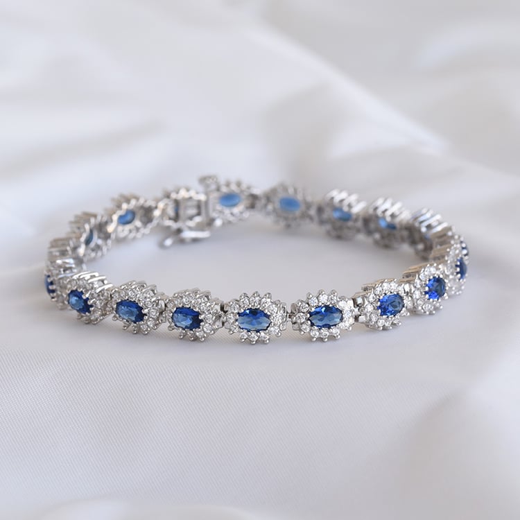 Safírový náramek 142016