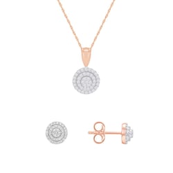 Zlatá diamantová kolekce šperků Julissa