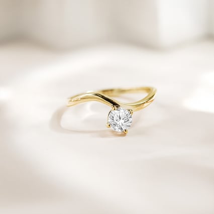 Zásnubní prsten s lab-grown diamantem Lyra