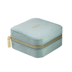 Střední zelená cestovní šperkovnice Stegall