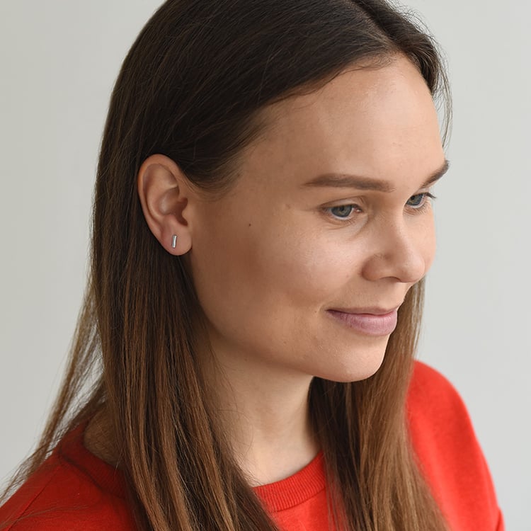 Jemné minimalistické náušnice 63762