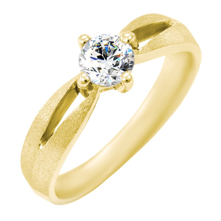 Prsten ze žlutého zlata 19627