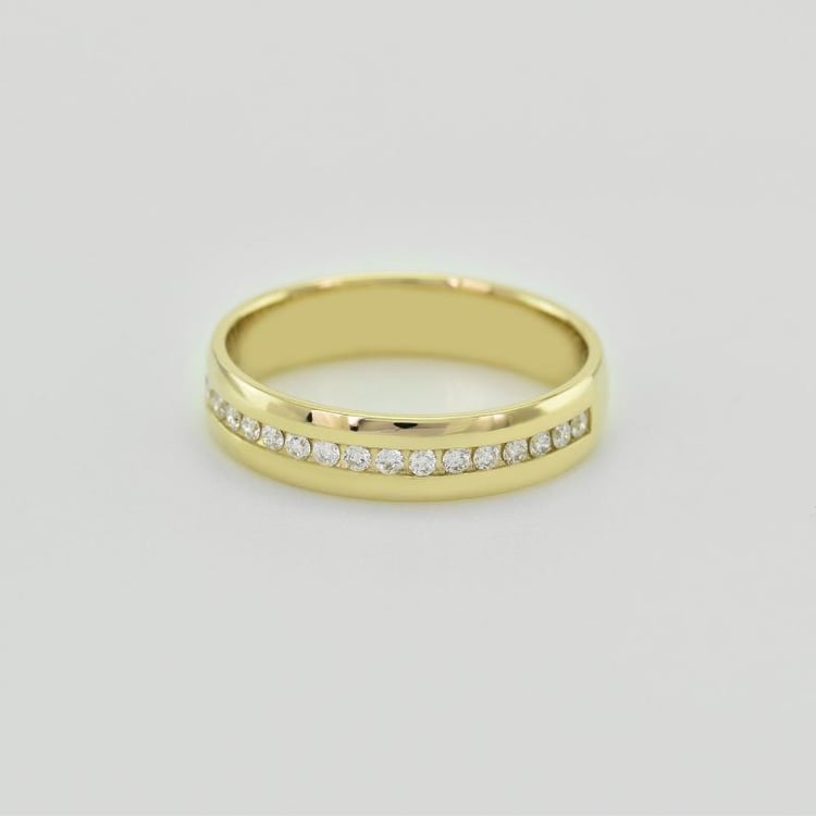 Zlatý eternity prsten s lab-grown diamanty Loby 150467