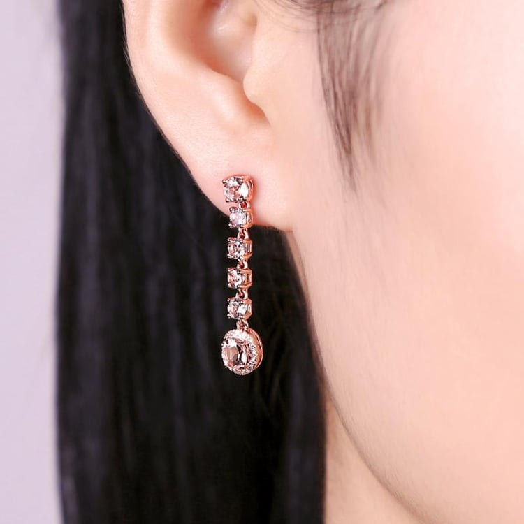 Náušnice s morganity 16811