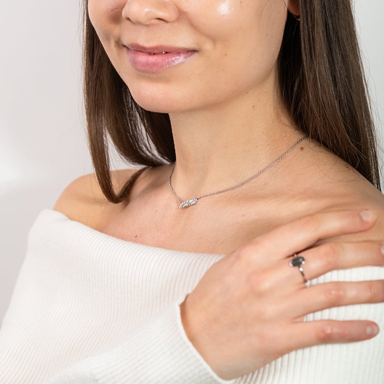 Náhrdelník s nápisem Mama 150614