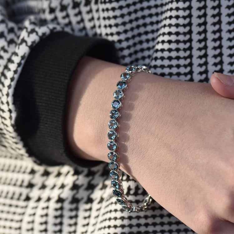 Náramek s topazy 26465