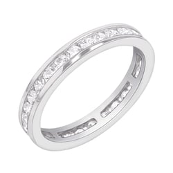 Eternity prsten s round diamanty Branko