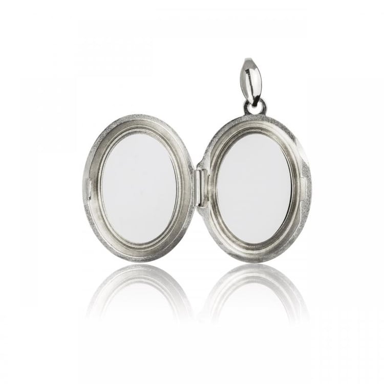 Stříbrný medailonek 25898