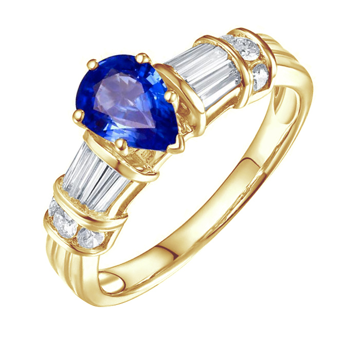 Tanzanitový zásnubní prsten 82960