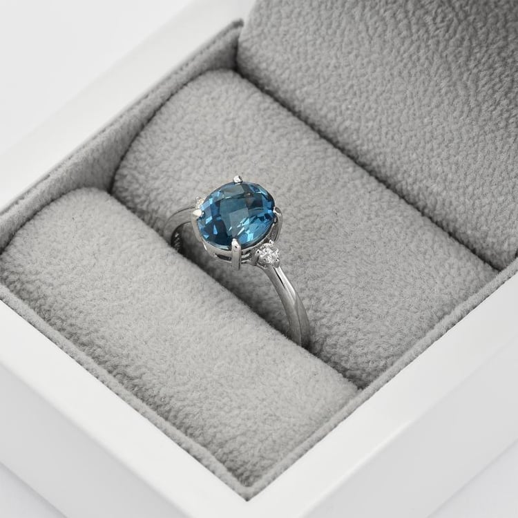 Topazový prsten 40452