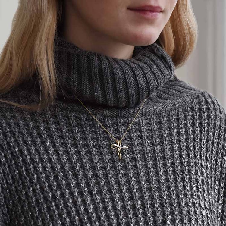 Diamantový křížek 93877