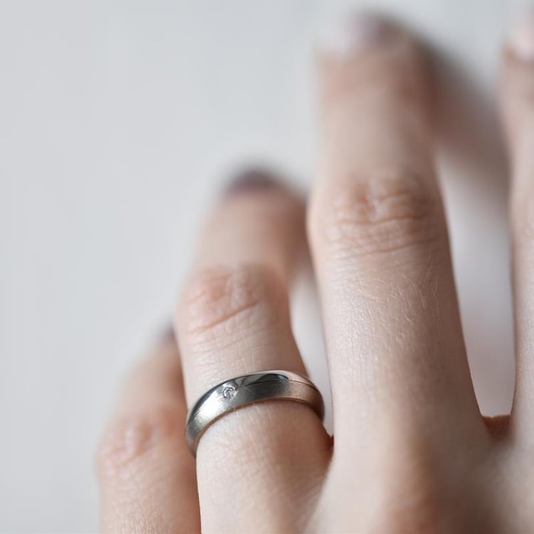 Snubné prstene z platiny 18303