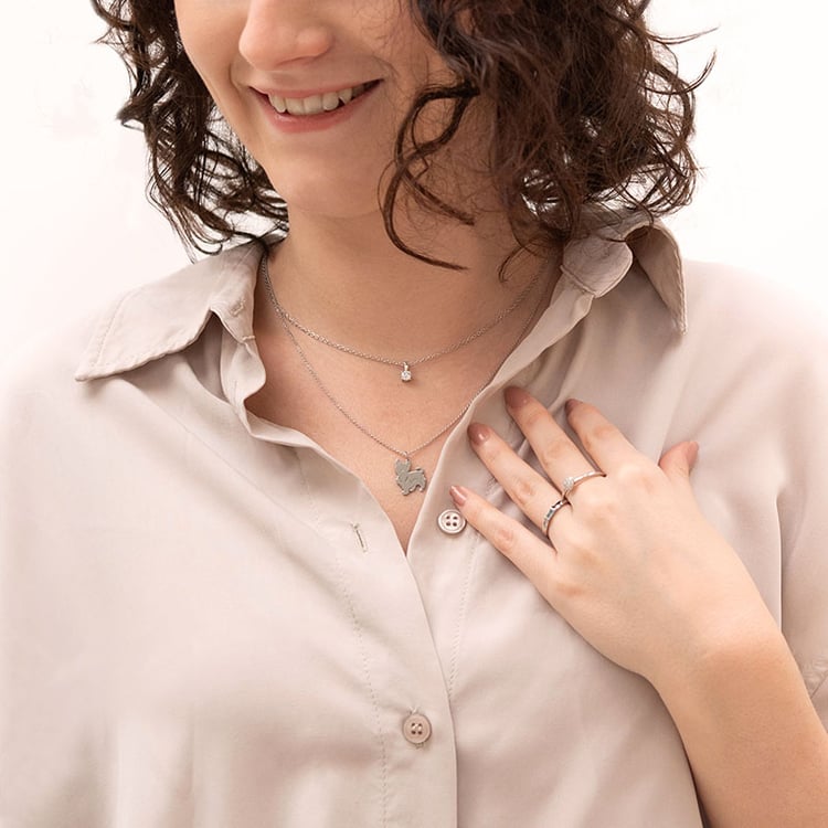 Přívěsek ve tvaru psa s gravírem Yorkshire 98150