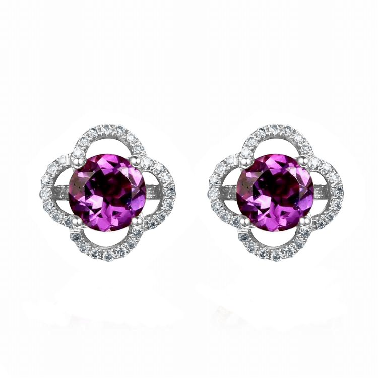 Náušnice z bílého zlata 82500