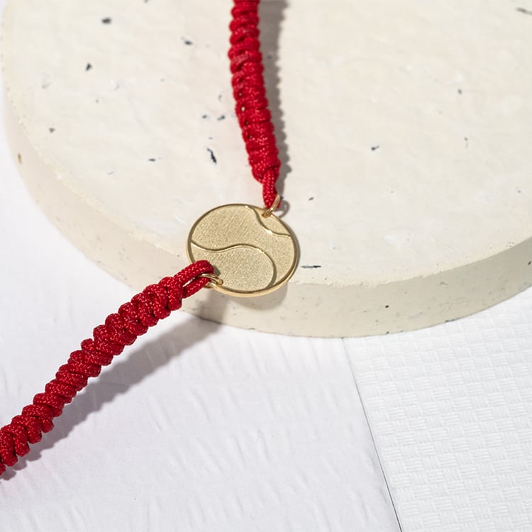 Šňůrkový náramek míč s gravírem dle vaší volby Tennis 124695