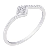 Romantický zásnubní prsten s diamanty Anthia