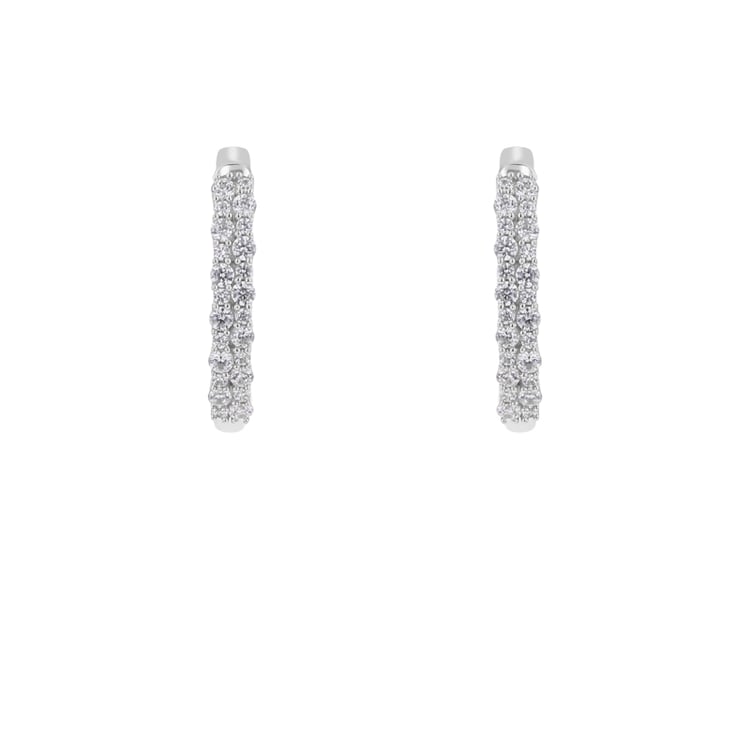 Kruhové náušnice s lab-grown diamanty Nicholls 111045