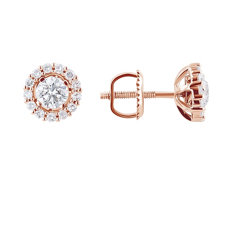 Diamantové náušnice 2v1 Demetra 126651