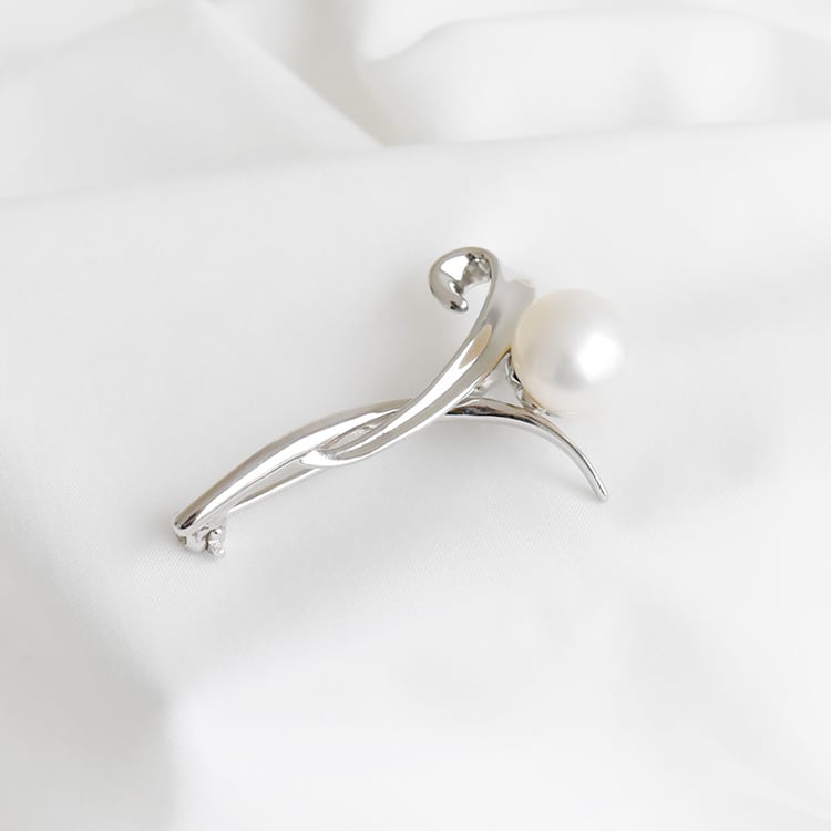 Stříbrná brož 91409