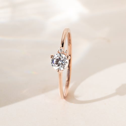 Cluster prsten s diamanty Marine