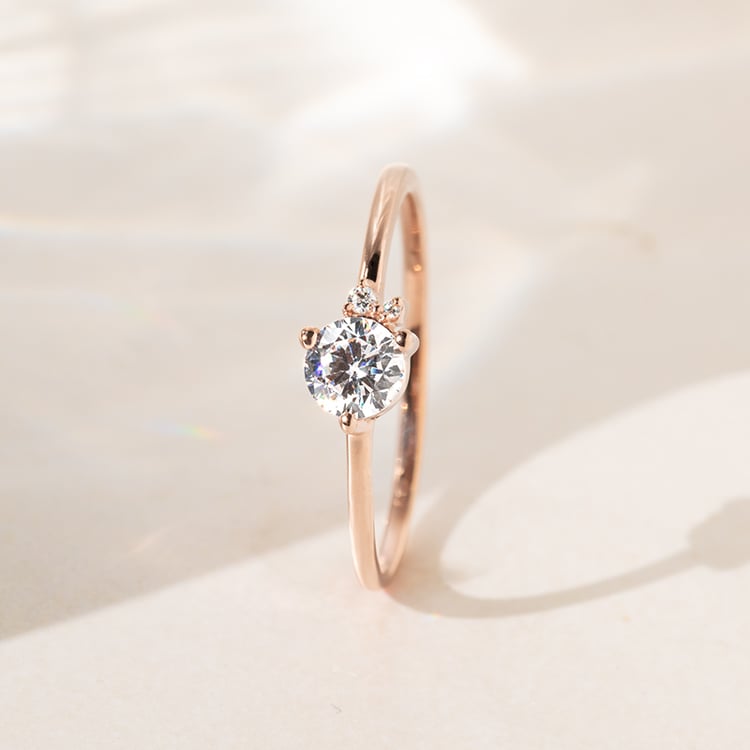 Cluster prsten s diamanty Marine 140645