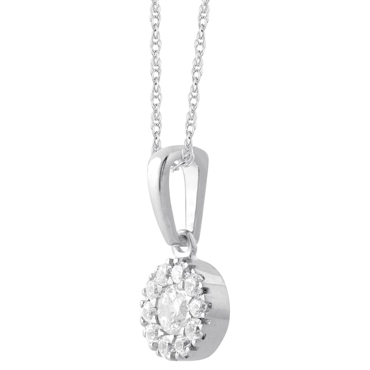 Náhrdelník s diamanty 19079