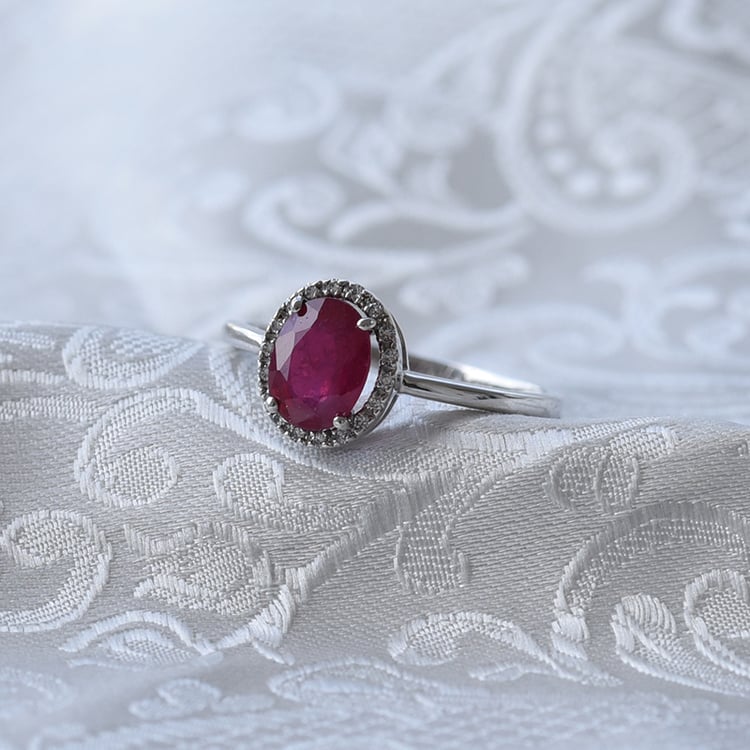 Prsten s drahokamem 63260