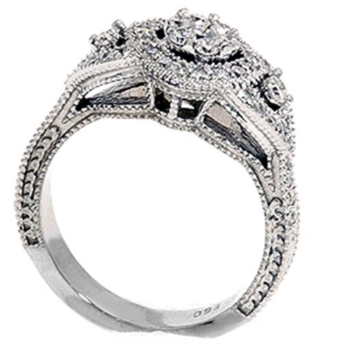 Zásnubní prsten s diamanty 4505