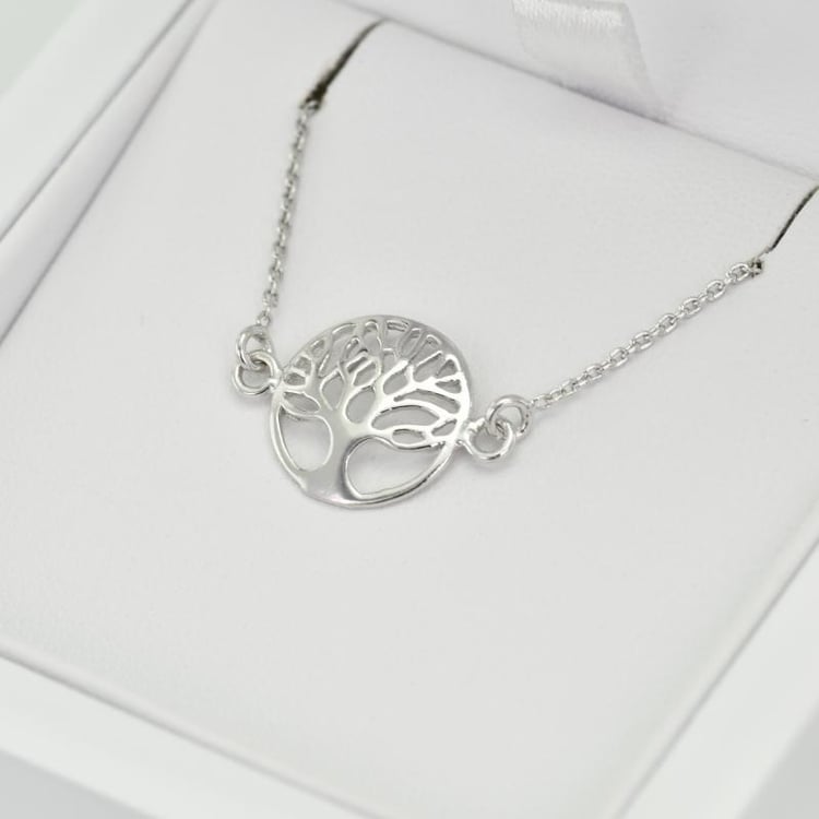 Náramek ze stříbra 21186