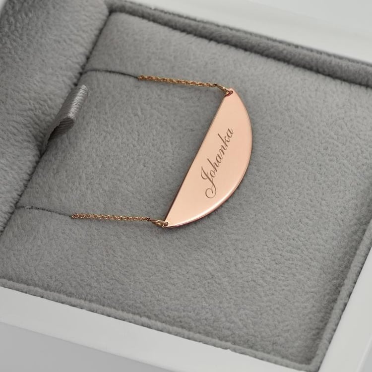 Půlměsíc s gravírem dle vaší volby 40251