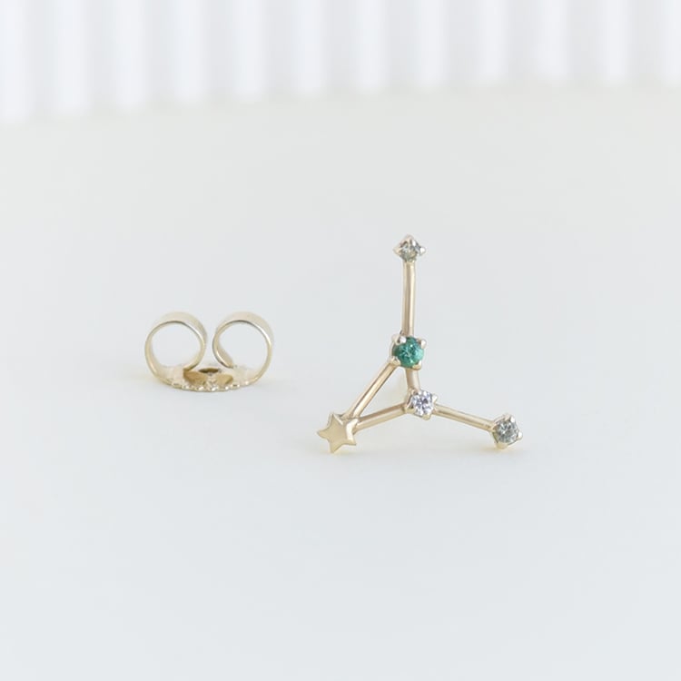 Zlatá náušnice 95353