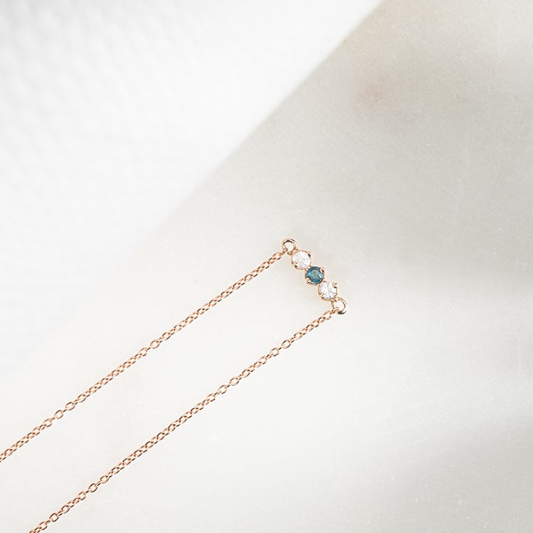 Zlatý náramek s topazy Joe 133825