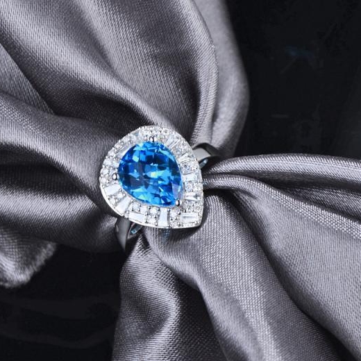 Topaz a diamanty Kalina 10027
