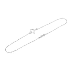 Minimalistický náramek se třemi diamanty Ohana