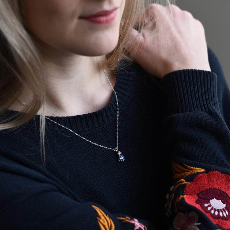 Topazový náhrdelník 51476