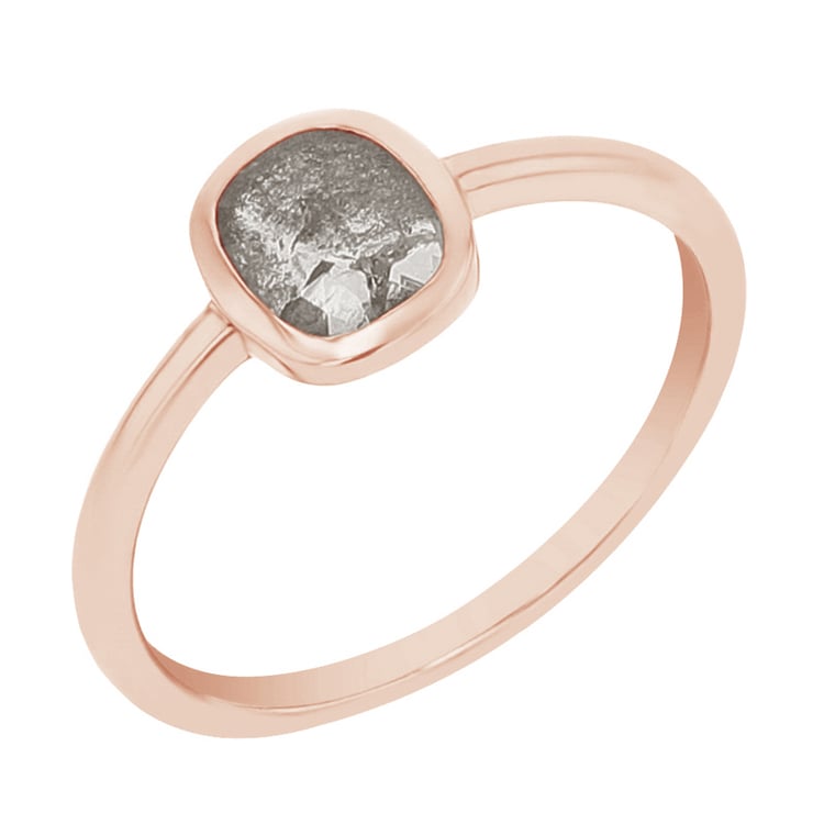 Prsten s emerald salt and pepper diamantem Christy